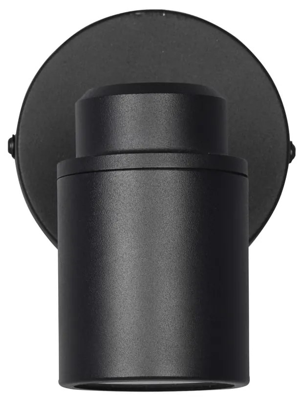 Faretto in metallo nero opaco 10x9 cm Angelo - Trio