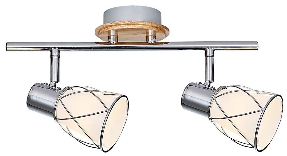 Prezent 75451 - Faretto PADRE 2xE14/40W/230V