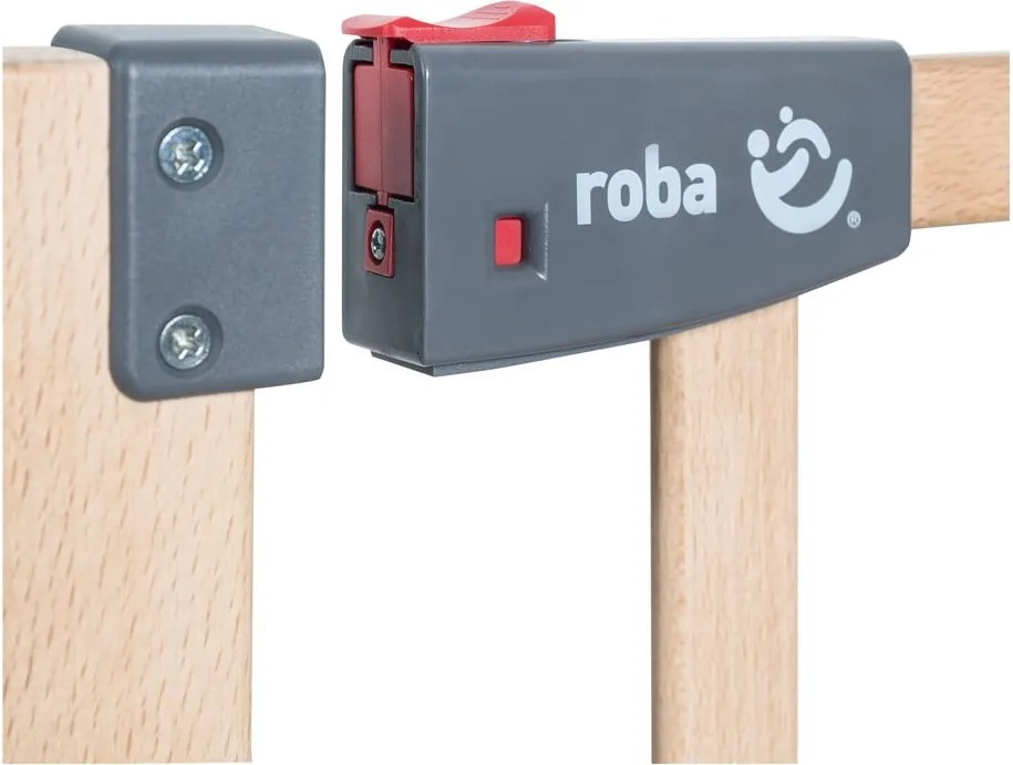 Cancello protettivo in legno di faggio in colore naturale - Roba