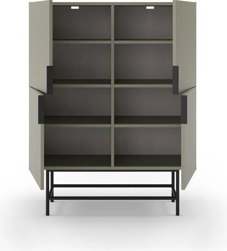 Mobile verde-grigio 100x128 cm Eldia - Marckeric
