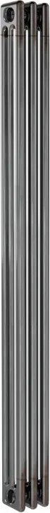 Termosifone in acciaio tubolare 3 colonne 3 elementi interasse 1935 mm ERCOS Comby grigio