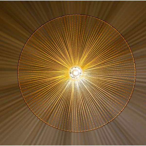 Brilagi - Lampadario LED a sospensione su cavo CERIA BOHO 1xE27/40W/230V Ø 90 cm marrone