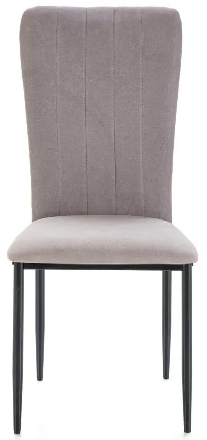 Set di sedie da pranzo grigio chiaro 4 pz Holly - Marckeric