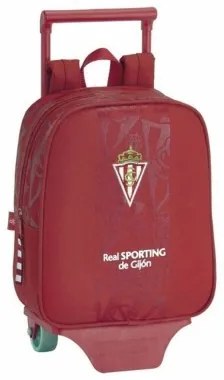Trolley per la Scuola 805 Real Sporting de Gijón 611972280 Rosso