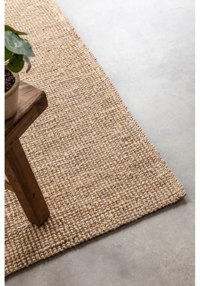 Tappeto di colore naturale in iuta 120x170 cm Bouclé – Hanse Home