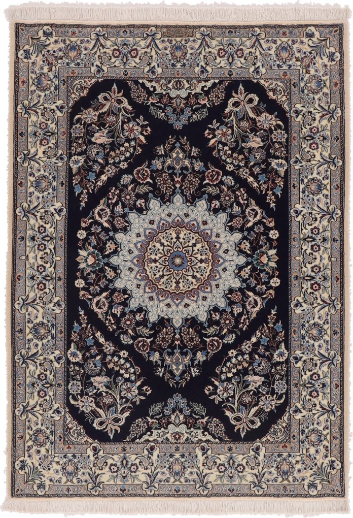 Nain Tappeto persiano 140 x 100 (Iran) Annodato A Mano