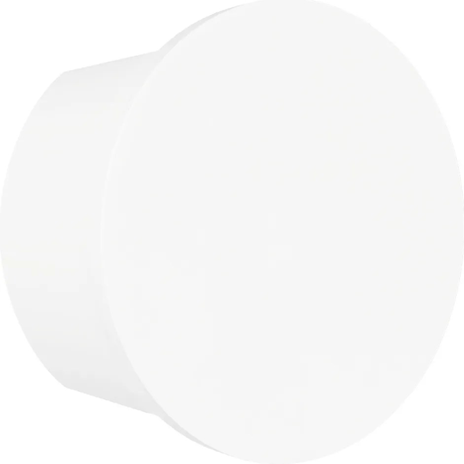 Applique Rotonda da Parete G9 DISCO in Gesso Pitturabile