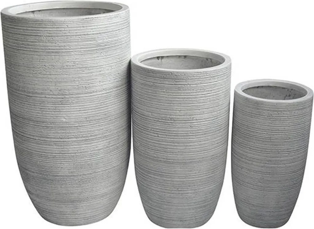 JULIA - set di 3 vasi