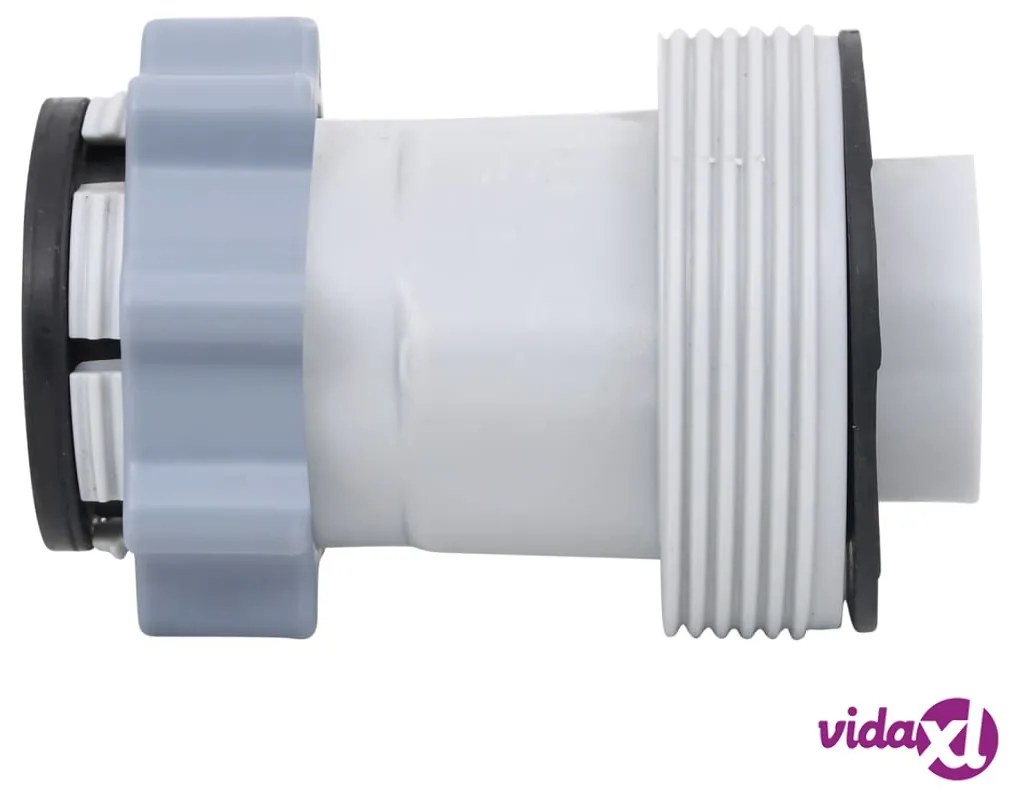 vidaXL Adattatori per Tubi Piscina Tipo B 2 pz