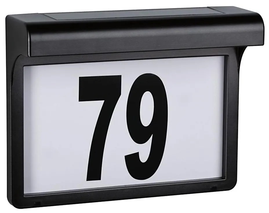 Paulmann 95388 - LED/0,05W IP44 Numero civico solare con sensore DAYTON 4,8V