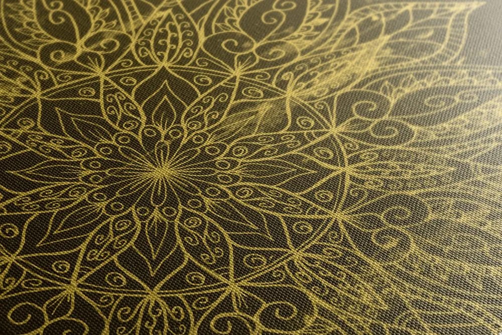 Quadro su tela – Texture Mandala