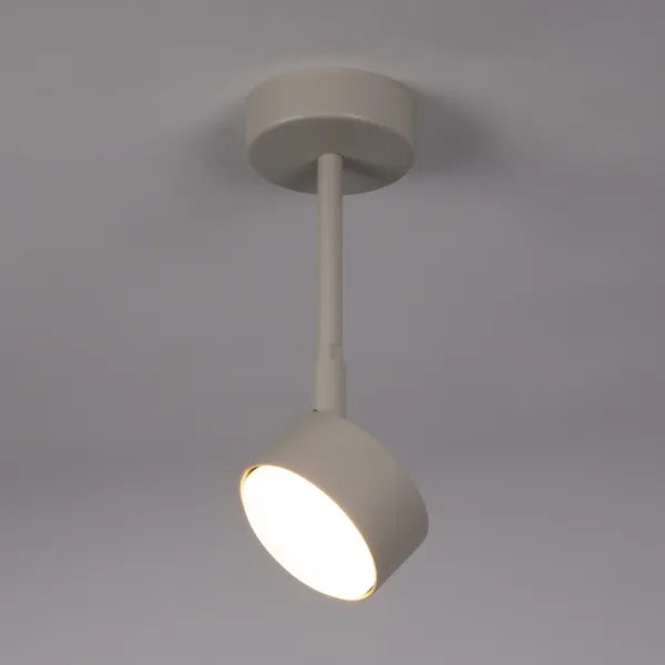 Lampadario a sospensione con supporto rigido NEMO 1xGX53/12W/230V 24 cm beige