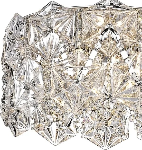 Zuma Line C0534-05C-F4AC - Plafoniera DAVI 5xG9/33W/230V cromo