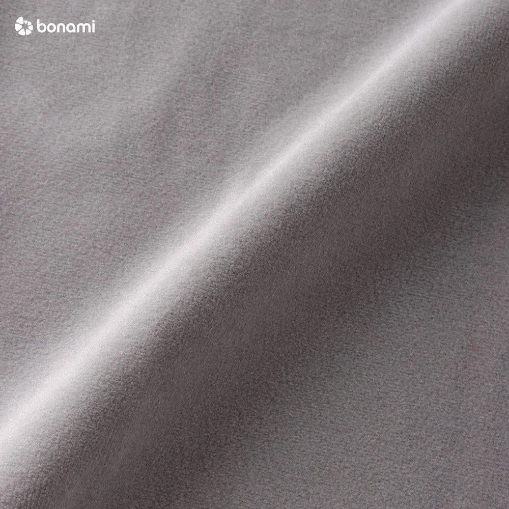 Poltrona in velluto grigio chiaro Vienna - Cosmopolitan Design