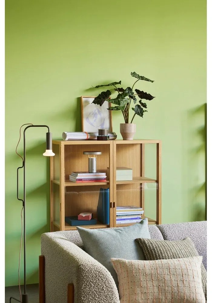 Lampada da terra marrone (altezza 154 cm) Ido - Hübsch