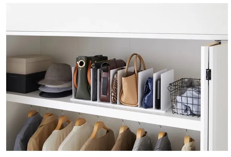 Organizer in plastica per borse set di 2 pz Smart - YAMAZAKI