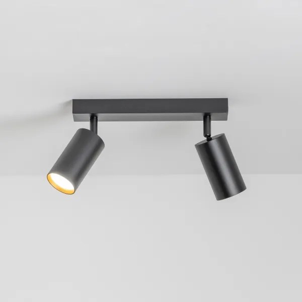 Brilagi - Faretto dimmerabile LED RGBW SELE 2xGU10/6W/230V nero/dorato