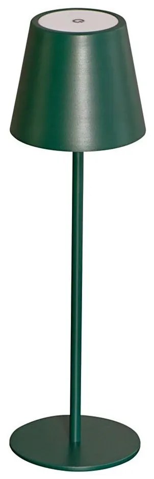 Kanlux 36320 - Lampada da tavolo LED dimmerabile INITA LED/1,2W/1800 mAh IP54 verde
