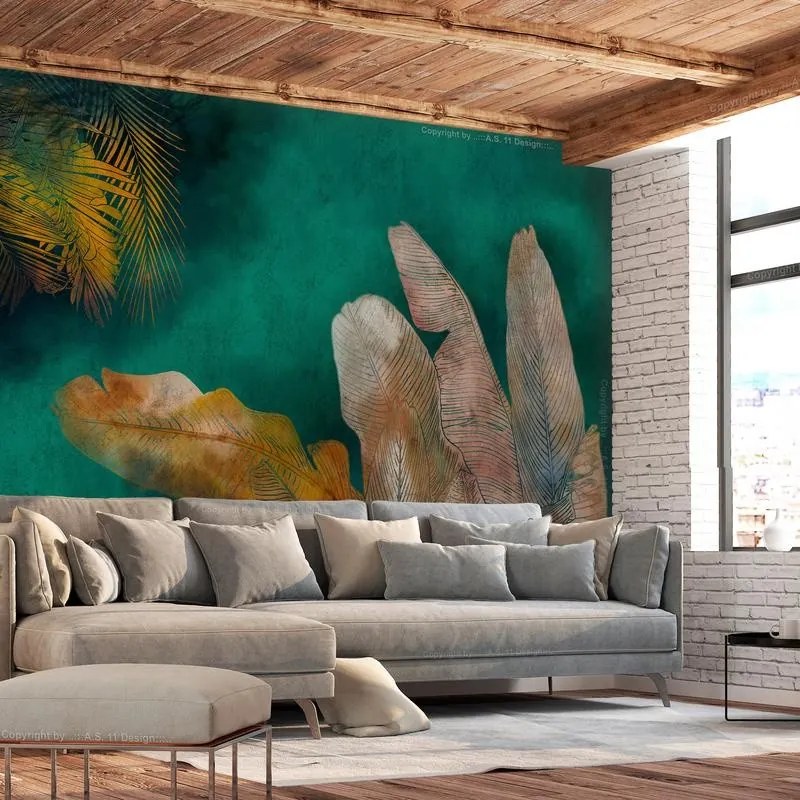 Fotomurale  Painted Jungle  Larghezza x Altezza Home decor 250x175