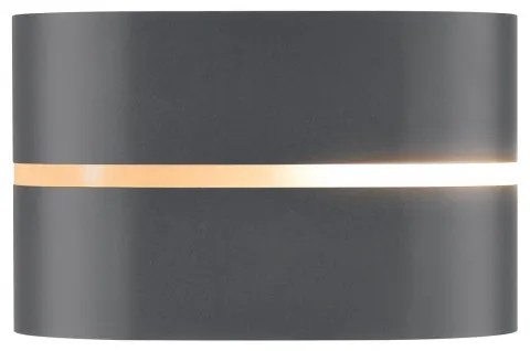 Nordlux - Applique da esterno SIBELIS 1xE27/10W/230V IP44 antracite