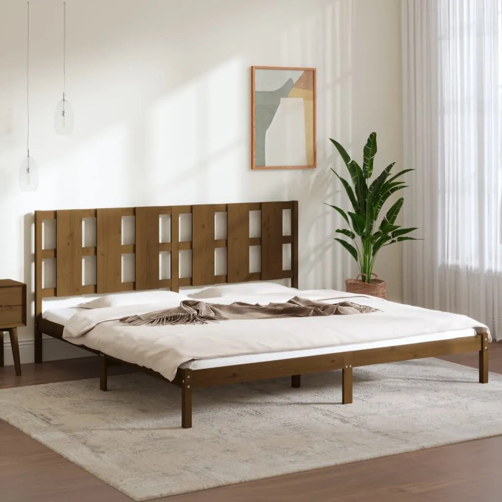 Giroletto Ambra İn Legno Massello Di Pino 200x200 Cm /
