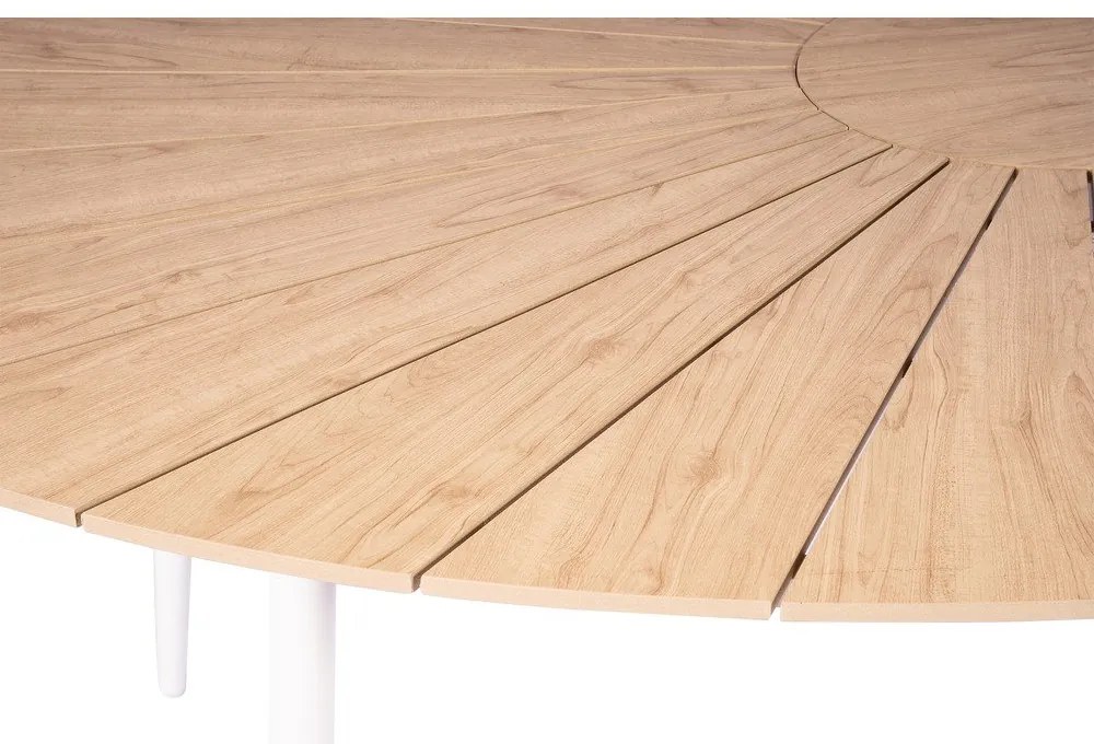 Tavolo da giardino con piano in legno d'arte, 190 x 115 cm Marienlist - Bonami Selection