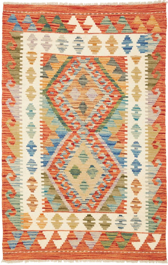Kilim Tappeto 130 x 80 (Pakistan) Tessuto A Mano