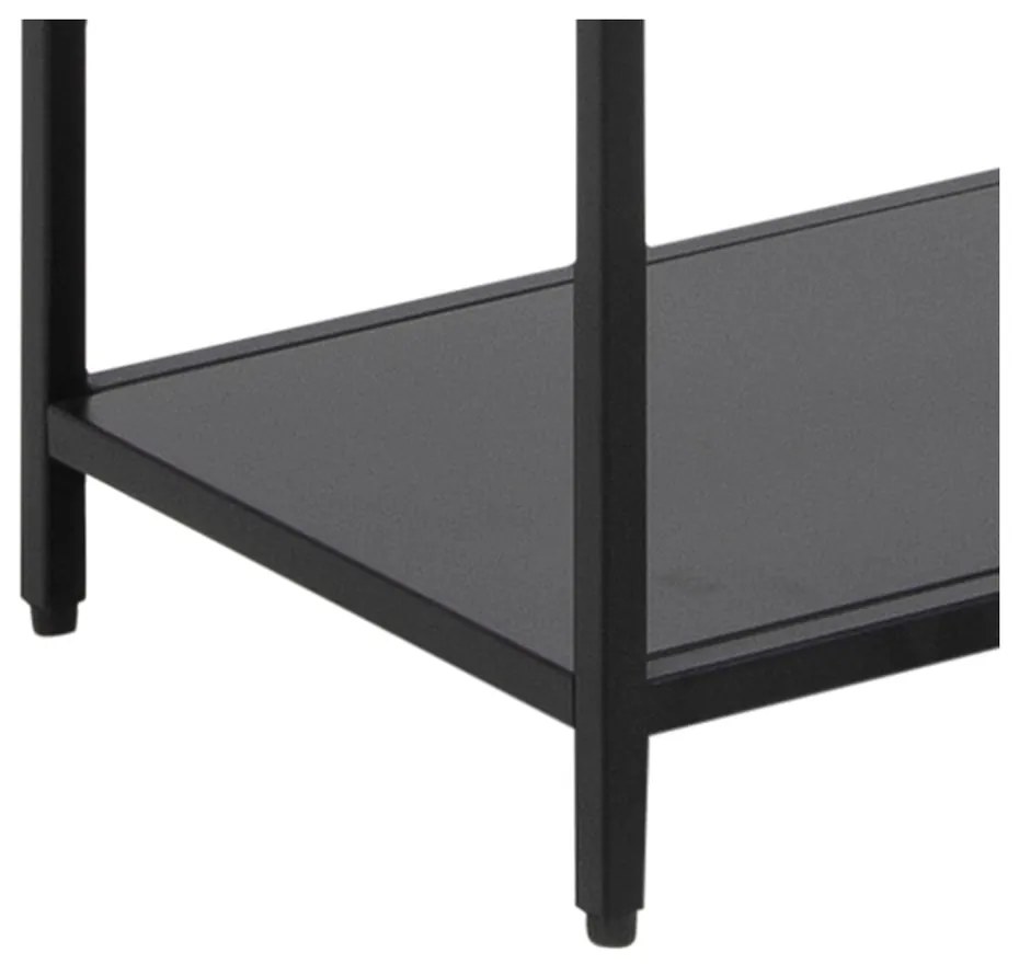 Libreria nera in metallo 70x185 cm Newcastle - Actona