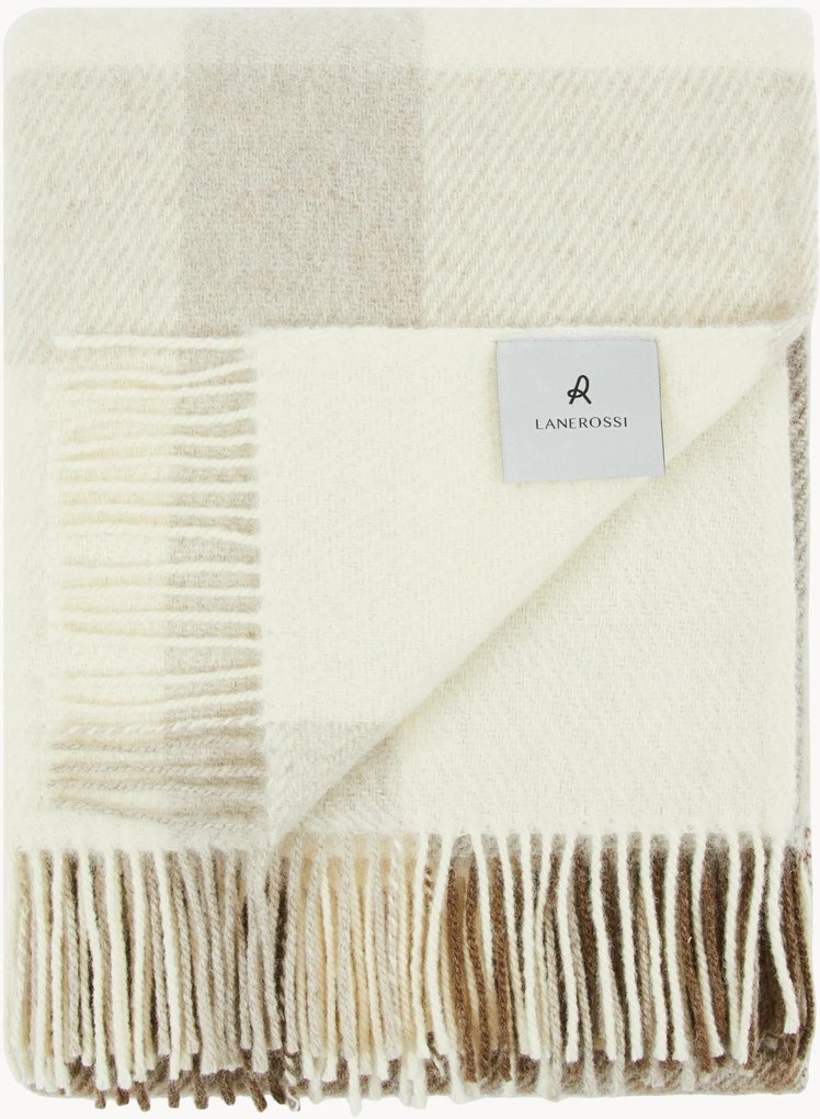 Plaid in lana vergine Iseo