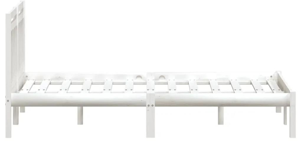 Giroletto Bianco in Legno Massello di Pino 120x200 cm