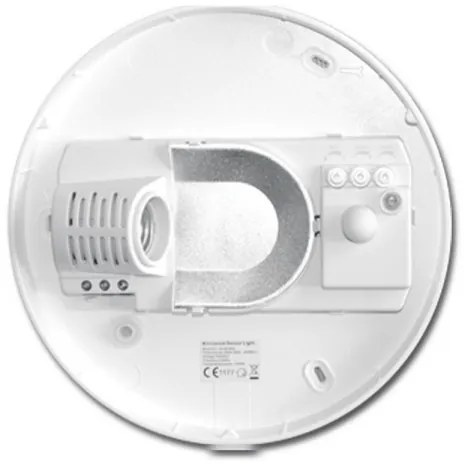 Plafoniera con sensore da bagno VICTOR 1xE27/60W/230V IP44