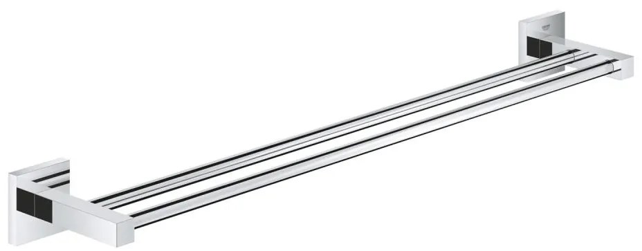 GROHE 41104000 - Porta asciugamani a due bracci START CUBE 654 mm cromo lucido