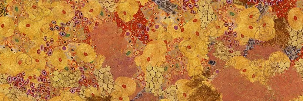Stampa su tela – Astrazione in stile G. Klimt