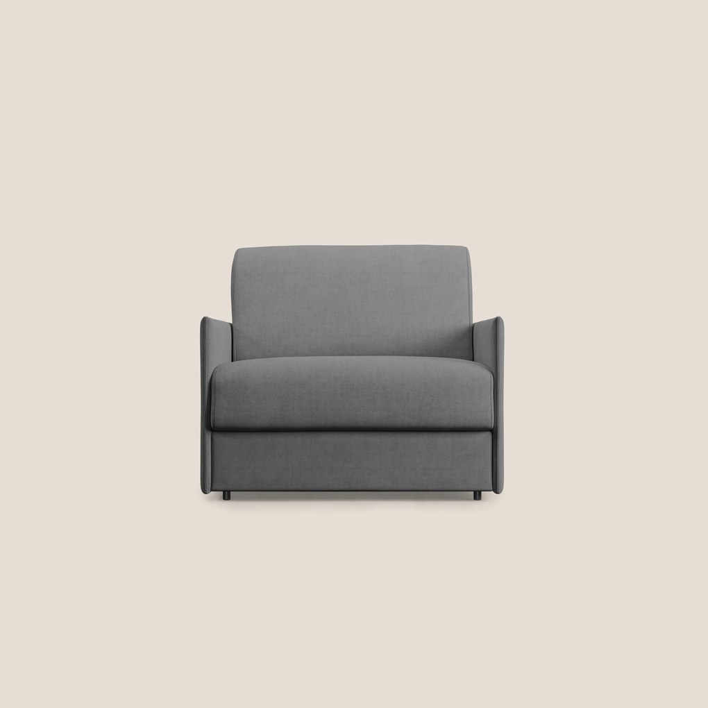 Evans poltrona letto in morbido tessuto impermeabile T02