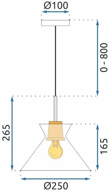 Lampada APP1183-1CP B