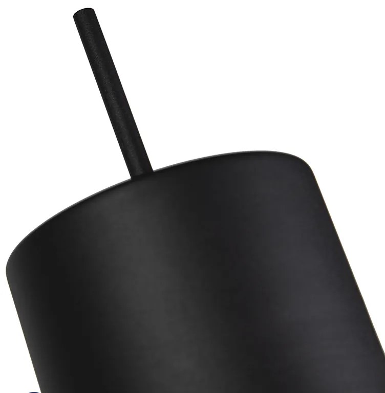 Lampada da terra retrò nera - Chappie