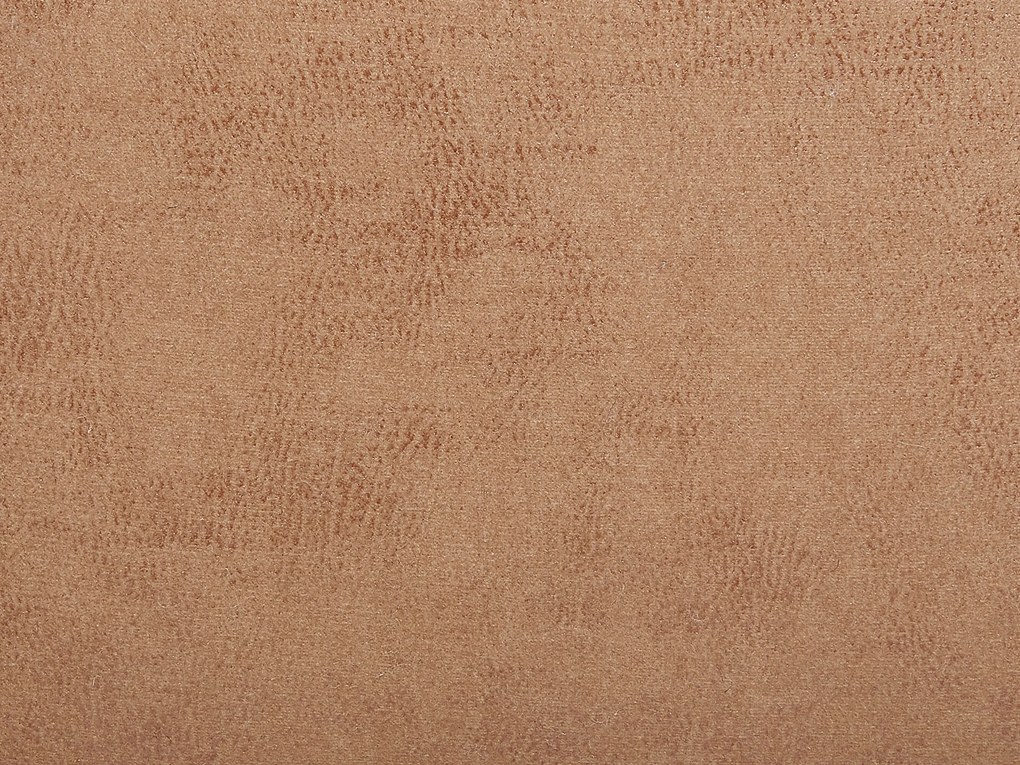 Pouf animaletto in similpelle beige HORSE Beliani