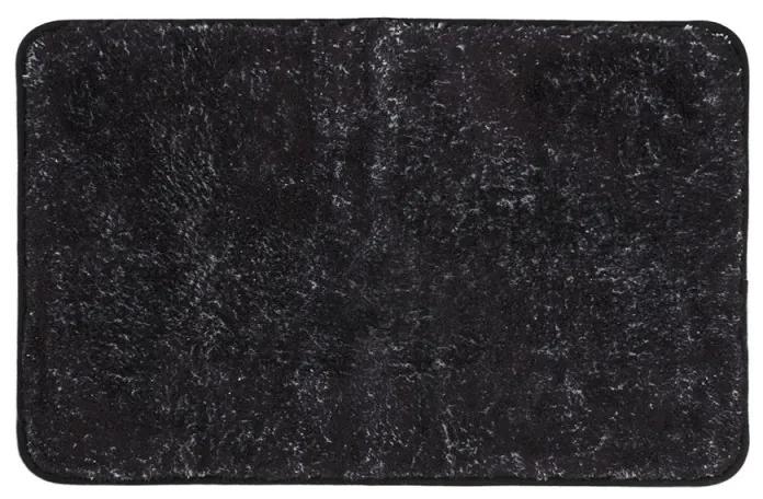 Tappetino doccia nero 40x60 cm in poliestere antiscivolo Nuvola