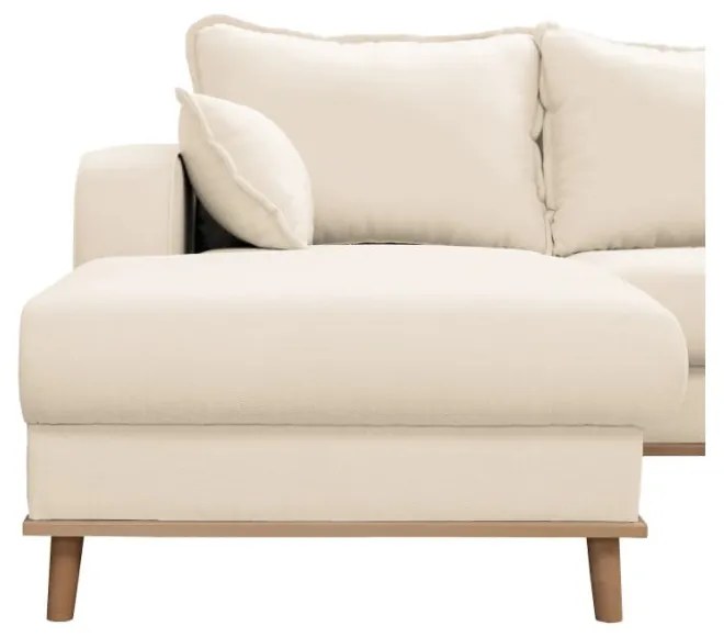 Divano angolare crema (angolo sinistro) Beata - Ropez