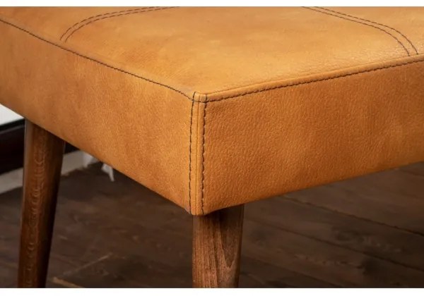 Pouf NUTO 46x46 cm arancione