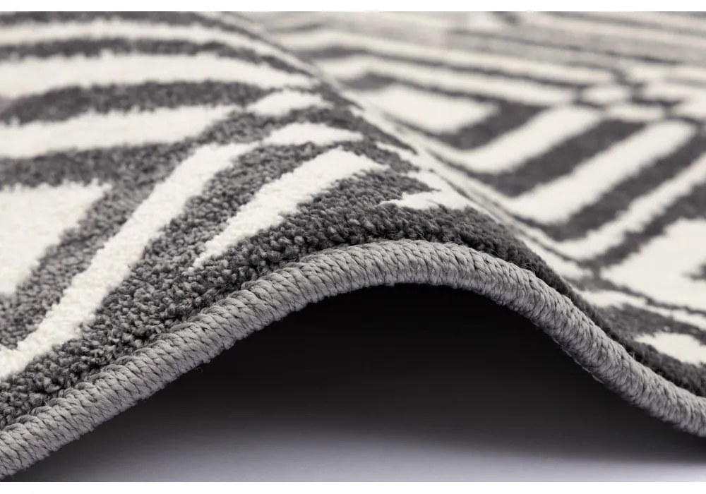 Tappeto grigio scuro 160x230 cm Soft - FD