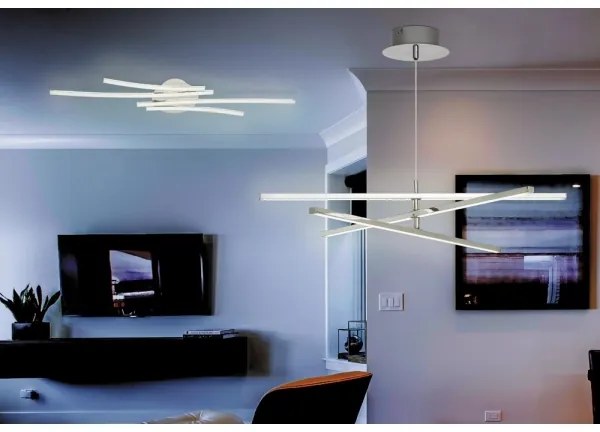 Rabalux 2480 - LED Lampadario MEREDITH LED/18W/230V