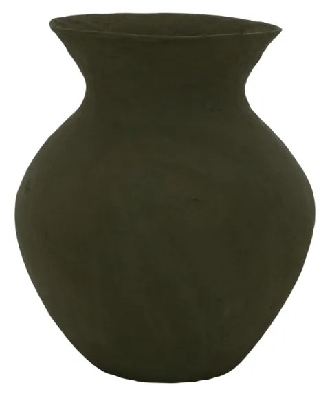 Tikamoon - Vaso decorativo in cotone, 44 cm Verda
