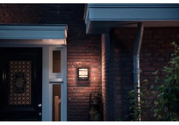 Philips - LED Applique da esterno con sensore PETRONIA LED/3,8W/230V IP44