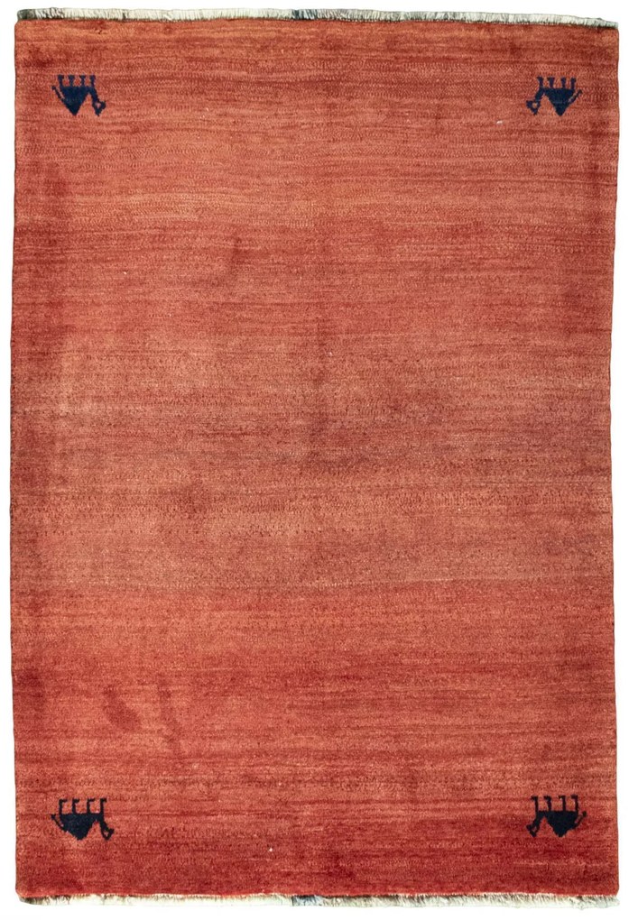 Gabbeh Tappeto persiano 110 x 160 Rosso (Iran) Annodato A Mano