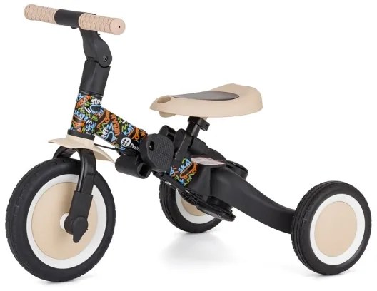 PETITE&MARS - Triciclo 5 in 1 per bambini TURBO LIMITED City Beat