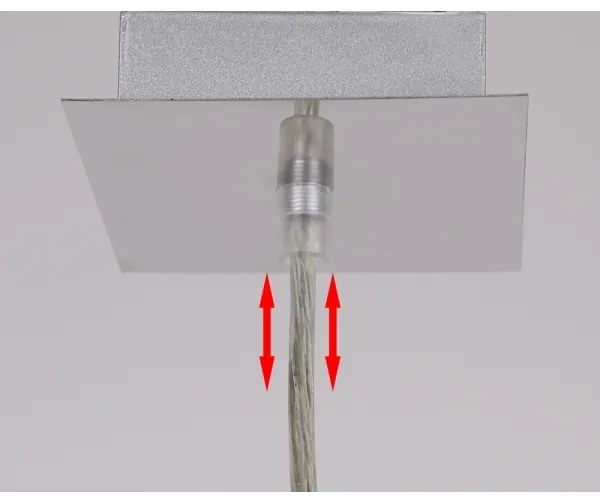 Lampadario su corda ODEN 1xG9/40W/230V d. 12 cm