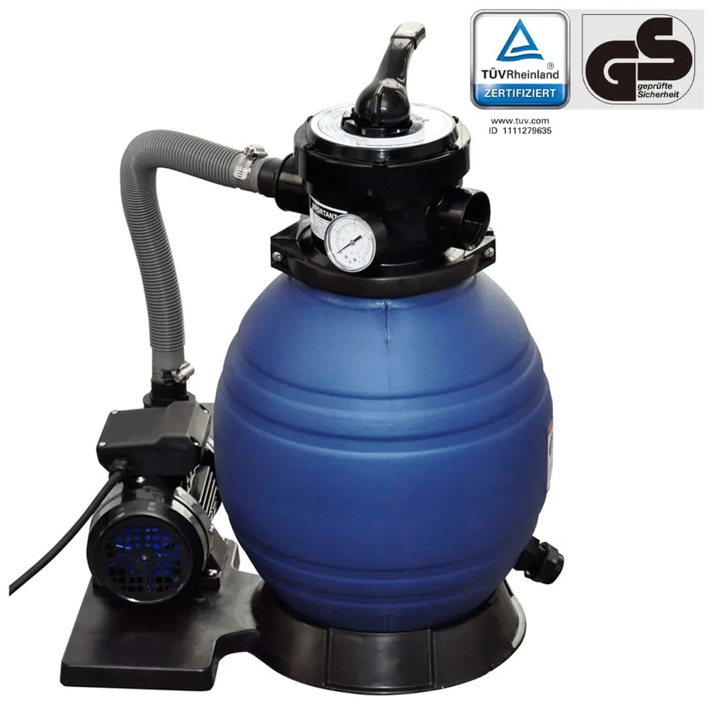 Pompa Con Filtro A Sabbia 400 W 11000 L/h /