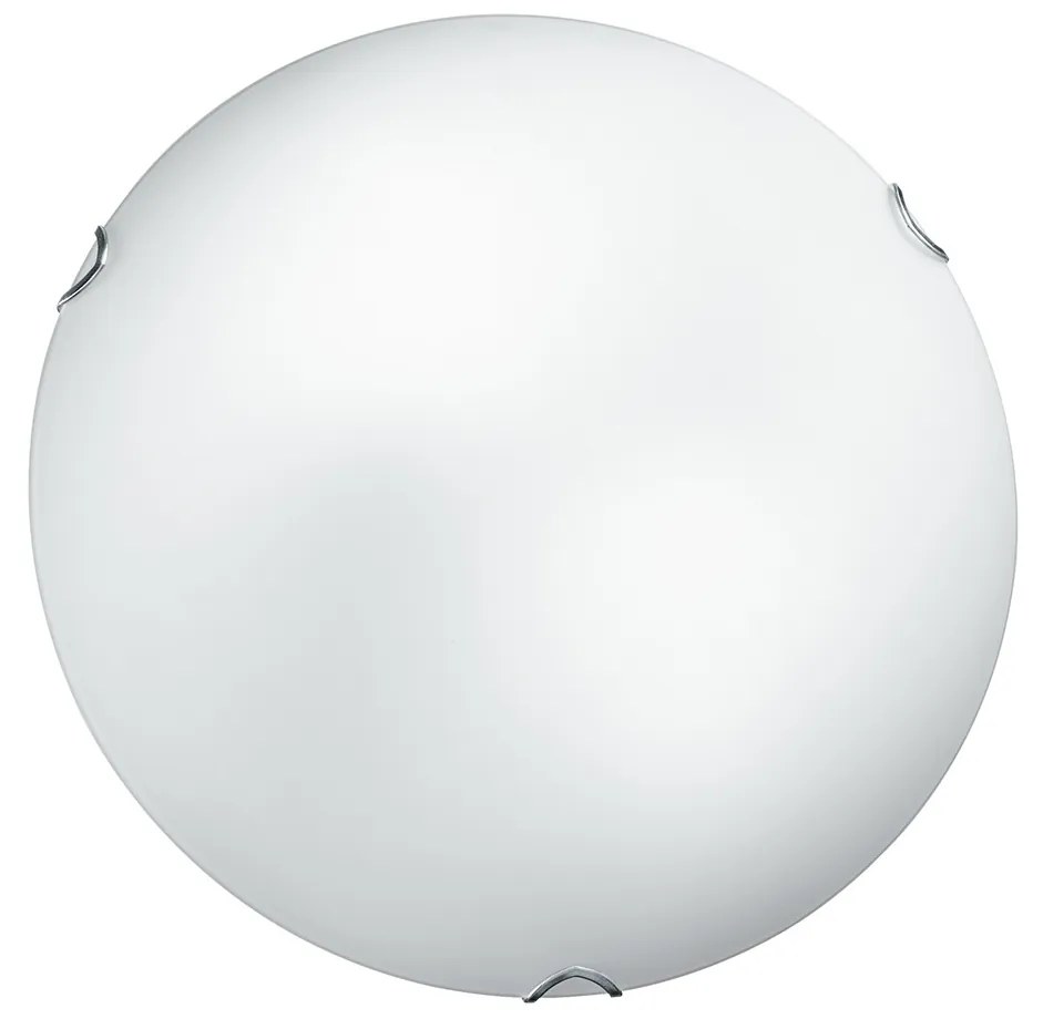 Lampadario Plafoniera Oblo Ceiling Lamp Colore Bianco 60W Mis 30 cm