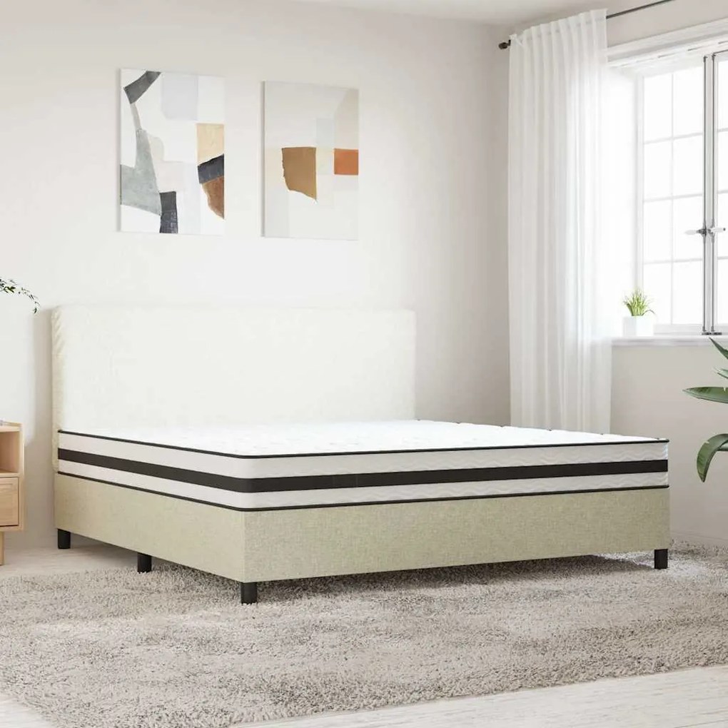 Materasso A Molle Bonnel Medio 200x200 Cm King Size /